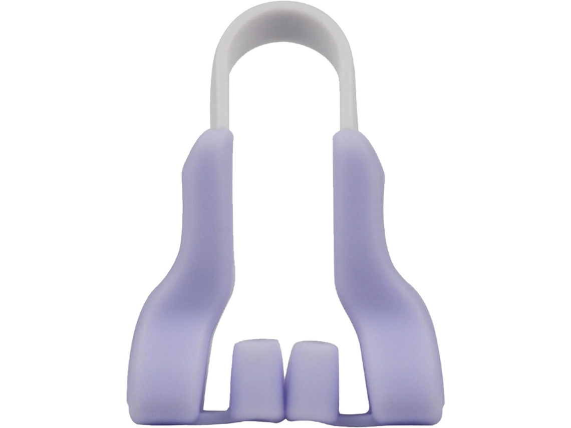 Clip Nasal Macio E Confortável, Dispositivo de Suporte Respiratório em Silicone, Formato Ergonómico em U.