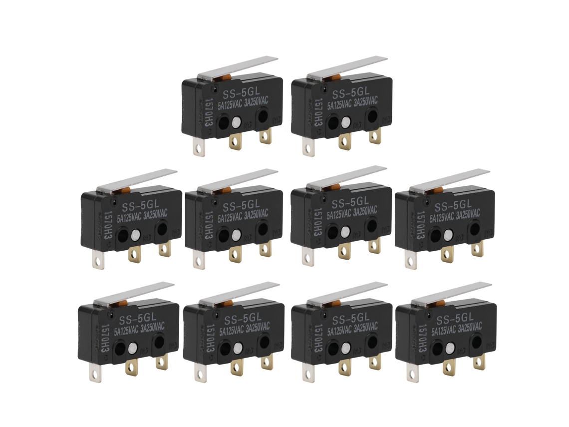 10pcs Interruptor Limite Mini Ss 5gl Abs para Impressora 3d Cnc Endstop Ramps com S/MARCA