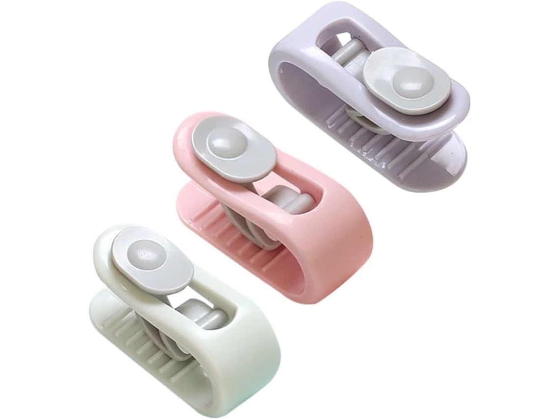 Conjunto De 30 Prendedores Antideslizamento Para Colchas, Nas Cores Rosa, Roxo E Verde Acessórios De Segurança Para Casa
