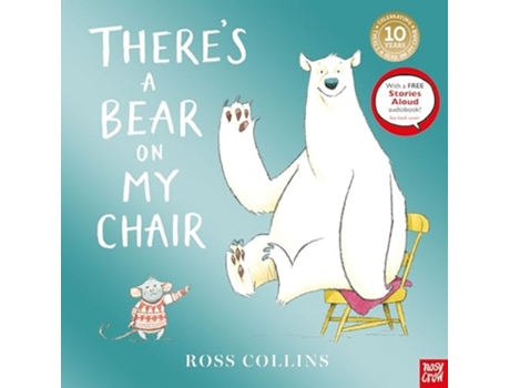 Livro Theres A Bear On My Chair - Picture Book With Stories Aloud - Paperback De Ross Collins (inglês)