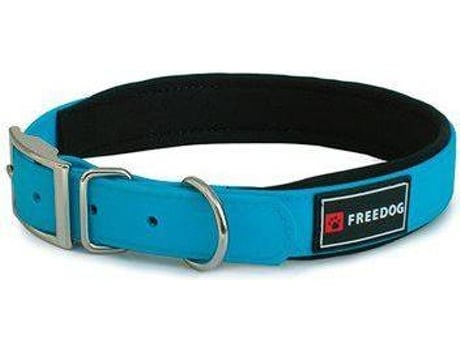 Coleira para Cães FREEDOG Ergo PVC Azul (2.5 x 55 cm)