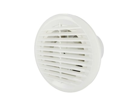 Extrator De Ar Simples De Fluxo Redondo Airymax 3 100 Mm Branco | 502.100.100 | Horoz