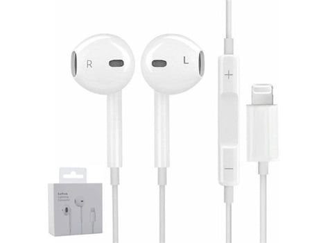 Auriculares Earpods com Certificado Mfi Ipad Air 2019