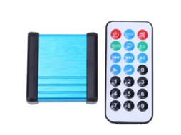 Receptor De Áudio Bluetooth Hf54 Com Pré-amplificador, Decodificação De Cartão Tf Via Usb E Controle Remoto.
