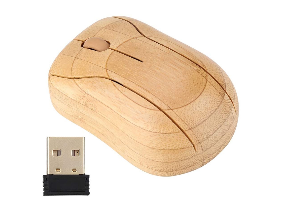 Rato Sem Fio Design Bambu LAXISCREED