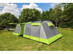 Dentro de Acampamento Familiar de 8 -Setter Espaçoso e Confortável 700 X 310 Cm Verde e Cinza TRENDYFLAIR