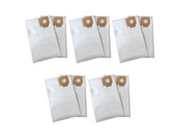 Saco De Filtro De Pano Sintético Para Aspirador De Pó 10 Peças Compatível Com Cv30/1 Cv38/1 Cv48/2 Nss