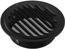 Tampa Circular Para Grelha De Ventilação (150 Mm) Com Tela Contra Insetos.
