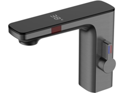 Torneira De Banheiro Com Sensor Inteligente, Design Moderno Em Cobre