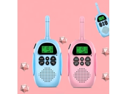 Pacote com 2 Walkie Talkies Infantis Recarregáveis BRILVIBERA