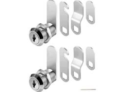 Fechadura Para Caixa De Correio, Metálica Para Armário De Caixa De Correio Com 4 Chaves, Pacote Com 2,16 Mm