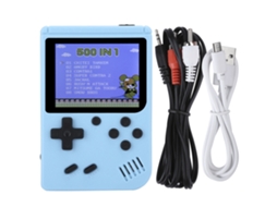 Aetheria máquina de Jogo Portátil Retro Mini Console 800 em 1 com Tela 3 Polegadas e Bateria Recarregável