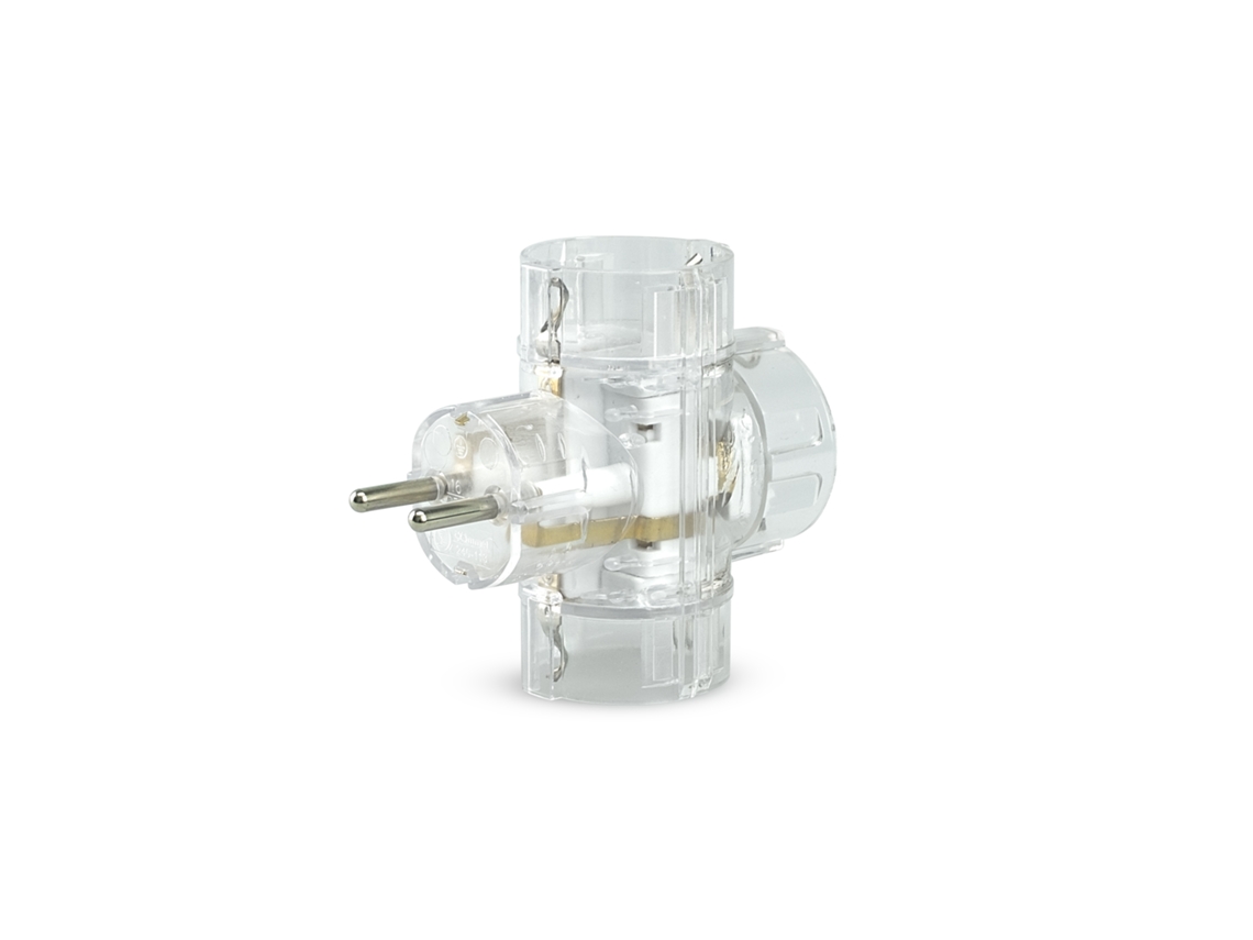 Adaptador GARZA Retro Triple