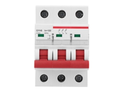 Interruptor de Circuito Miniatura 3p 100a 415vac para Edifícios Industriais Proteção de Aislamiento S/MARCA