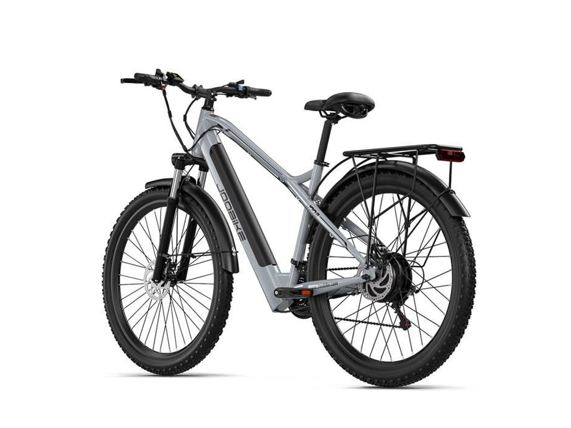Bicicleta Elétrica Vtc Adulto JOOBIKE Joo2 Motor 1000 W Bateria 48 V 16 Ah Cinza