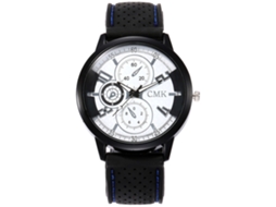 Reloj Deportivo Casual Unisex Con Correa De Silicona Azul Para Hombre Y Mujer