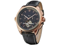 Reloj Mecánico Automático Hombre Empresarial Forsining Acero Inoxidable Impermeable