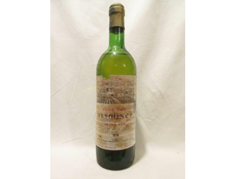 Vinho Branco CLOS DES URSULINES 1976 (75 cl - 1 unidade)