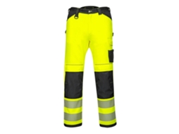 Calças Elásticas E Leves Pw3 De Alta Visibilidade Laranja Preto / 41