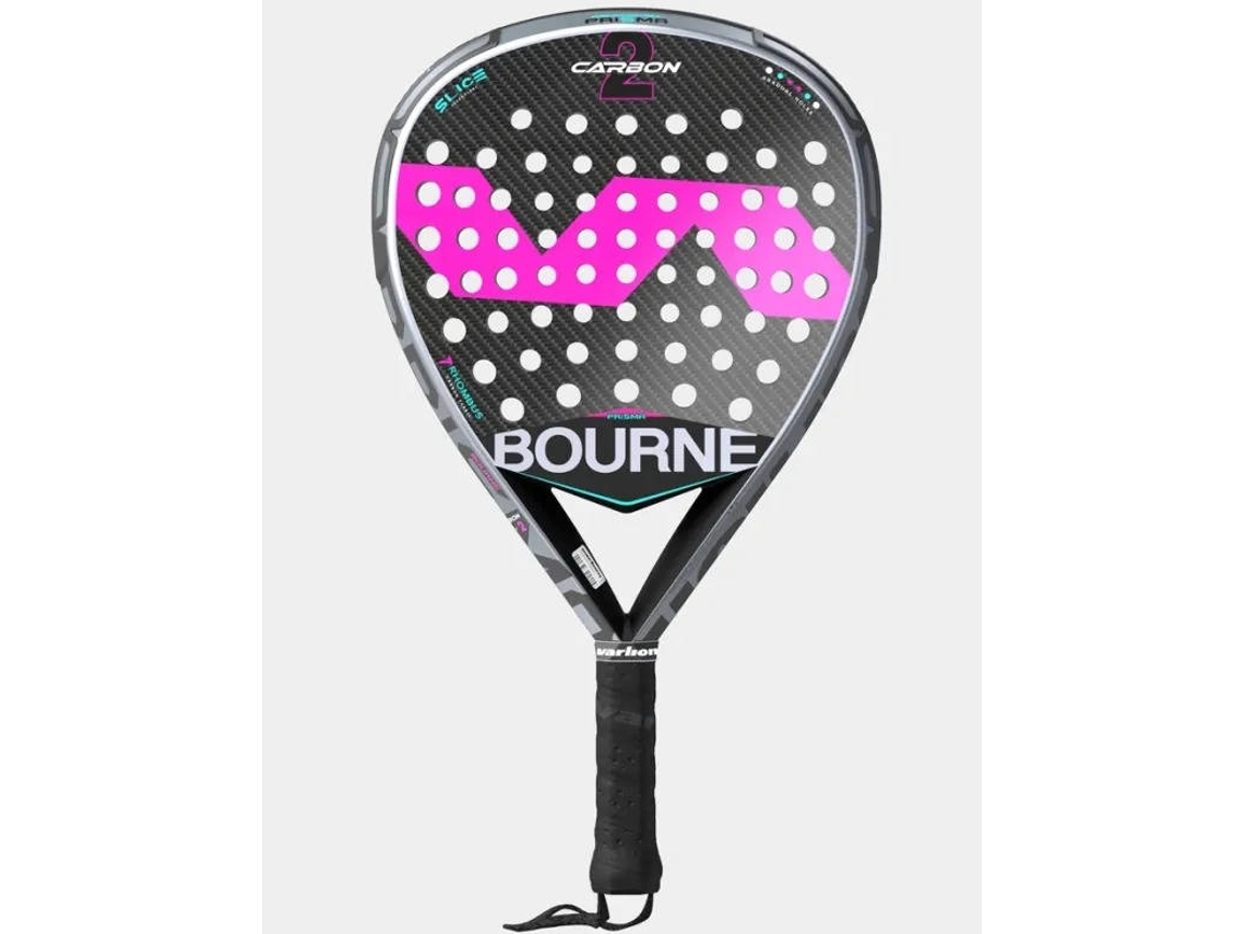 Raquete de Padel VARLION Bourne Carbon 2 Prisma Modelo 2022 (Outlet Caixa Aberta)
