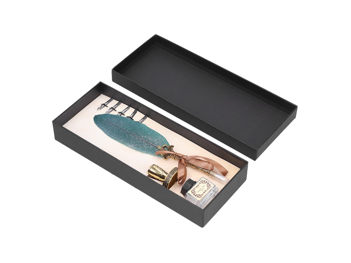 Set Pluma De Pluma Con Estuche Regalo Para Maestros Y Compañeros De Clase, Diseño Científico Y Calidad Fina