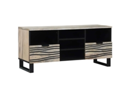 Vidaxl Unidades De Tv Branco 100 X 33 X 46 Cm Madeira Processada