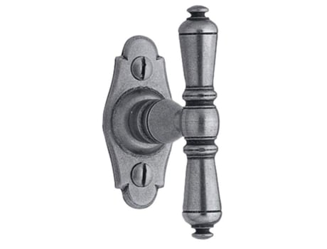 Botão Nevers Languedoc em Placa BOUVET Ferro Cimentado com Pátina Envernizada Eu Bo52Pb2132