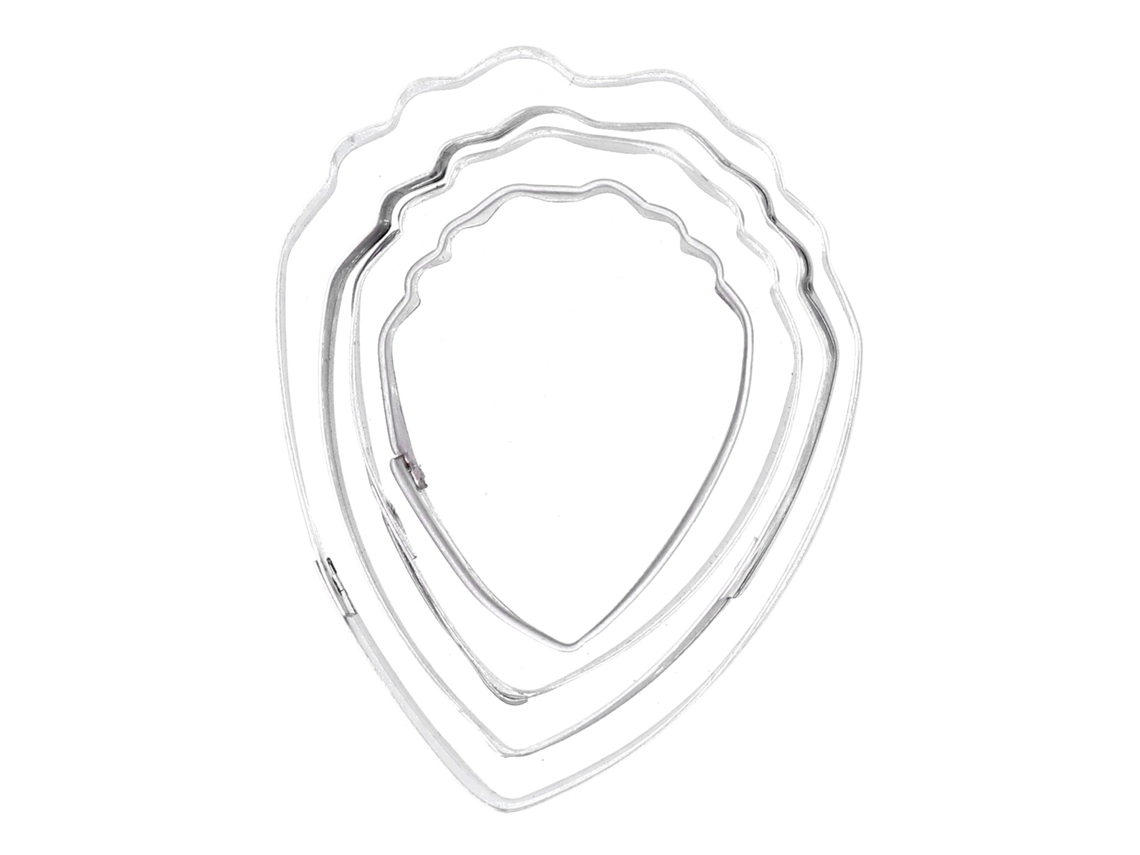 Cortador de Flores Peônia LAXISCREED 4pcs para Bolo