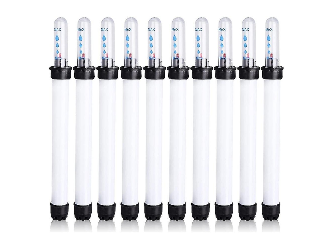 Pacote Com 10 Medidores De Umidade Do Solo, Indicador Nível Água Para Plantas 20 Cm, Água, Medidor Produtos Alta Qualidade Sensor. Aquaforge