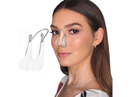 Corretor nasal de silicone Fasst para levantar e suavizar narizes planos ou tortos. CUIDADOS