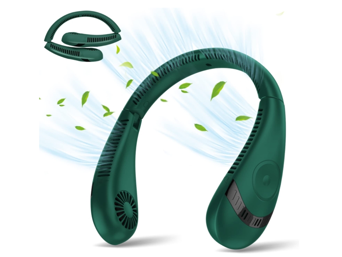 Ventoinha de Pescoço ENZON 5000Mah 360° Verde