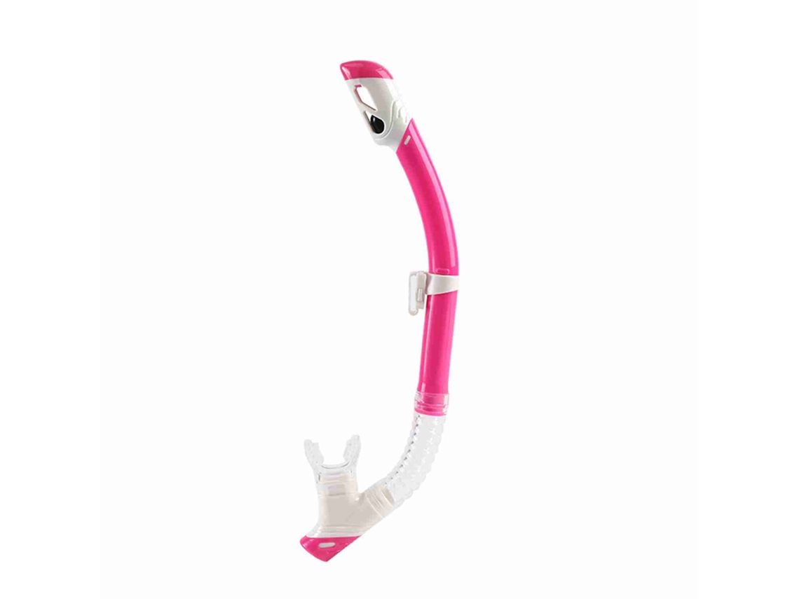 Tubo Snorkel Adulto Full dry Válvula Impermeável Bico Silicone