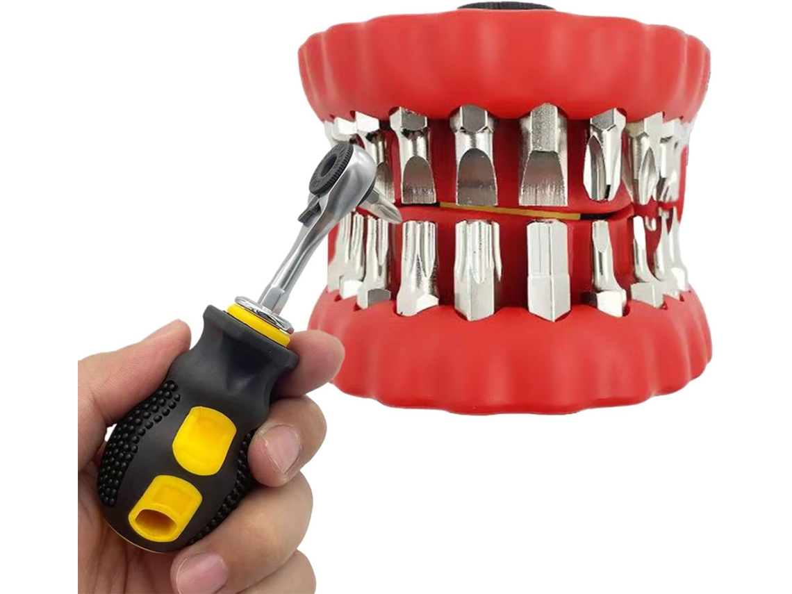 Conjunto De Bits Chave Fenda Magnéticos Com Design Ergonômico