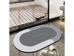 Tapete De Sala Ehstmind Superabsorvente Banheiro Secagem Rápida Fundo Antiderrapante Multicor (100x50x50cm)