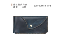 Bolsa LAXISCREED Transversal Couro Marinho Grande Capacidade