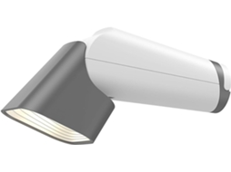 Luminária De Leitura Led Fabater, Luminária De Mesa Pequena Em Abs Para Quarto Cinza