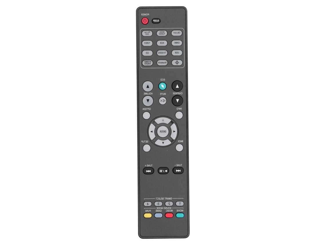 Controle remoto RC033SR para TV LCD, preto, acessórios de reposição CHABERLU