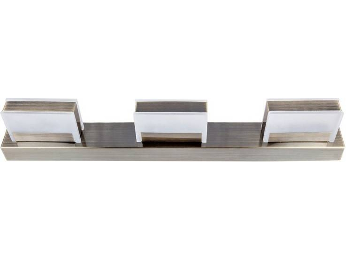 Candeeiro de Parede FABRILAMP Vidar (Dourado - Metal, Vidro - 9x50 cm)