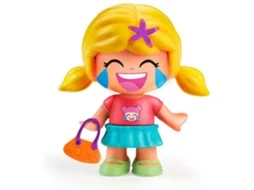 Boneco PINYPON emoji pelo rubio