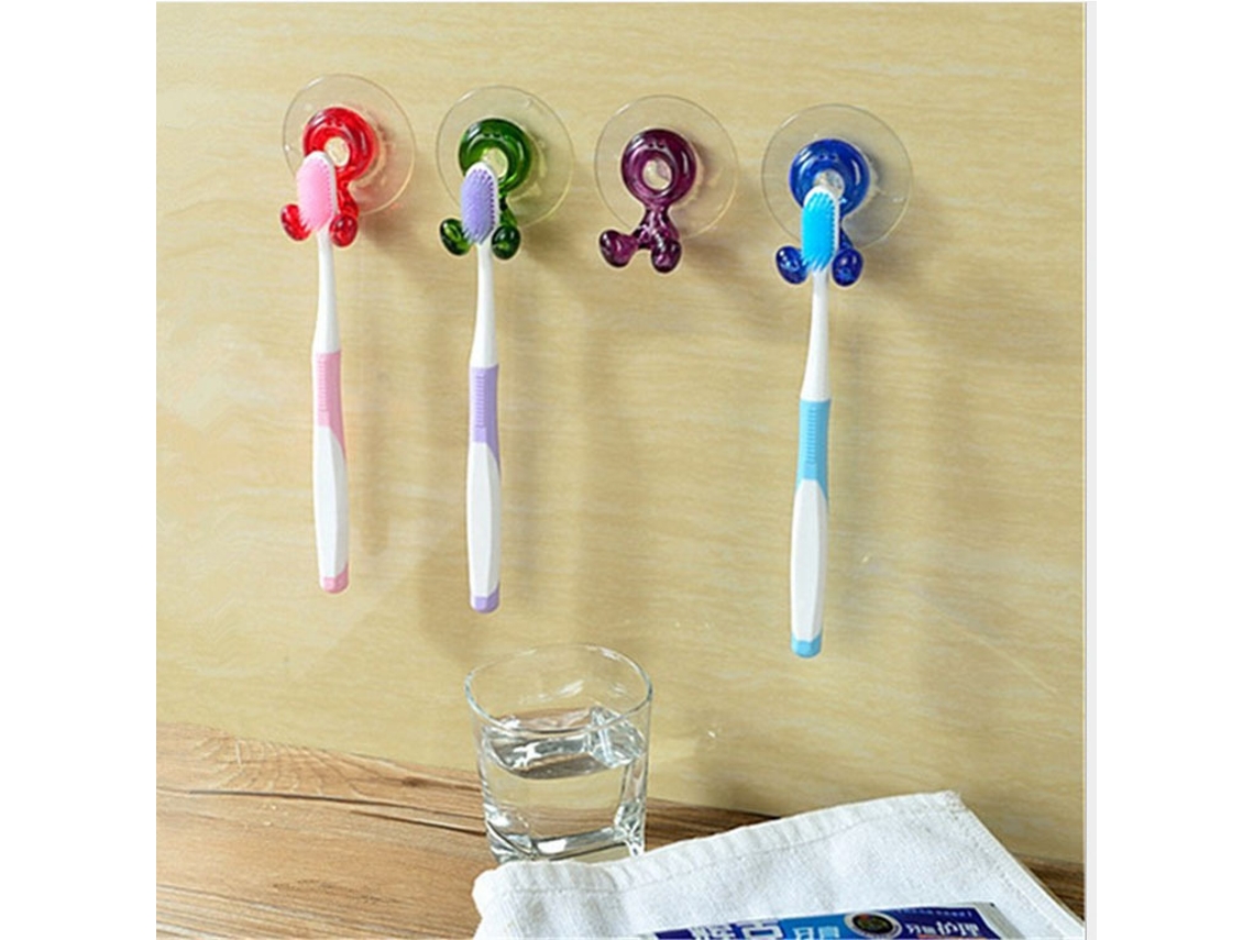 Conjunto AQUAFORGE de 4 Porta escovas com Desenhos Animados
