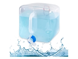 Lurelia Recipiente De Água Dobrável 4 Peças 20l 22 5 × 27 Cm Torneira Sem Bpa Portátil Campismo
