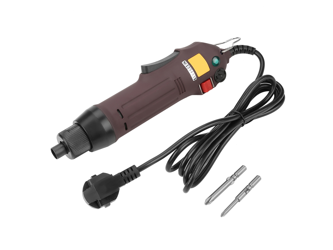 Escrevente Elétrico de Cabo Reto Portátil com 2 Bits Prático