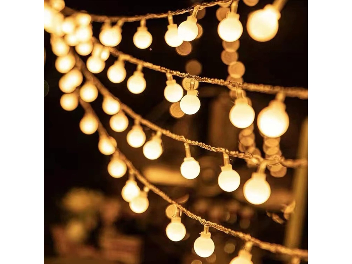 Cordão de Luzes, 40 Leds, 6 M BRILVIBERA