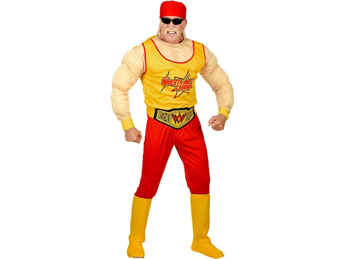 Fato de Champion W amarelo e vermelho com bandana para homem