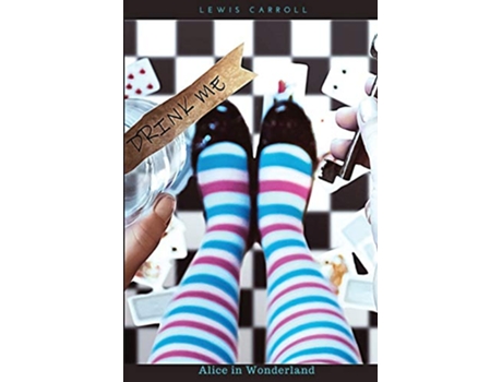 Livro Alice in Wonderland de Lewis Carroll (Inglês)