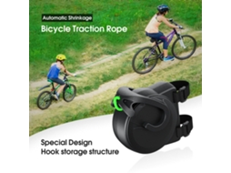 Corda De Reboque Elástica Portátil Xanes Para Bicicletas Com Forte Tração Ideal Para Pais E Filhos Perfeita Para Mountain Bike E Ciclismo Ao Ar Livre