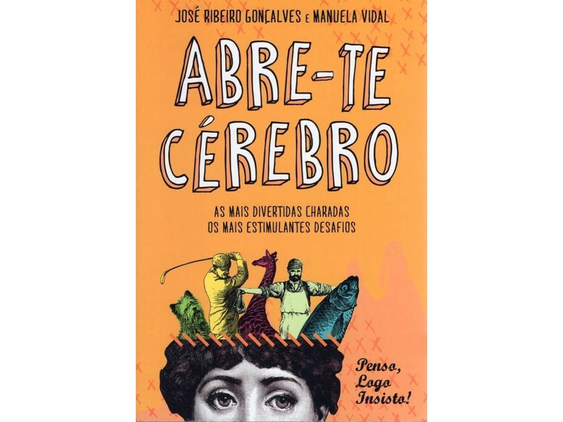 Livro Abre-te Cérebro de José Ribeiro Gonçalves (Português)