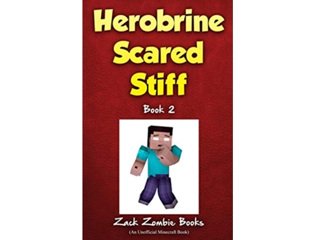 Livro Herobrine Scared Stiff Herobrines Wacky Adventures de Zack Zombie Books (Inglês)