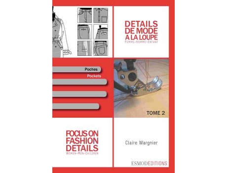 Livro focus on fashion details 2 de claire wargnier (francês)