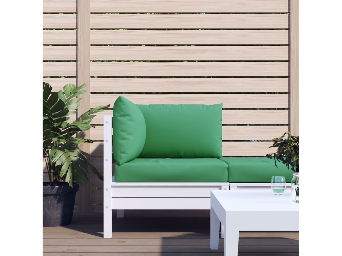 Vidaxl Almofadões P/ Móveis De Paletes 3 Pcs Tecido Oxford Verde
